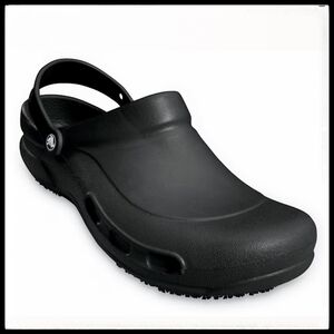 CROCS Bistro Work Clog Women Size 10 Black Unisex